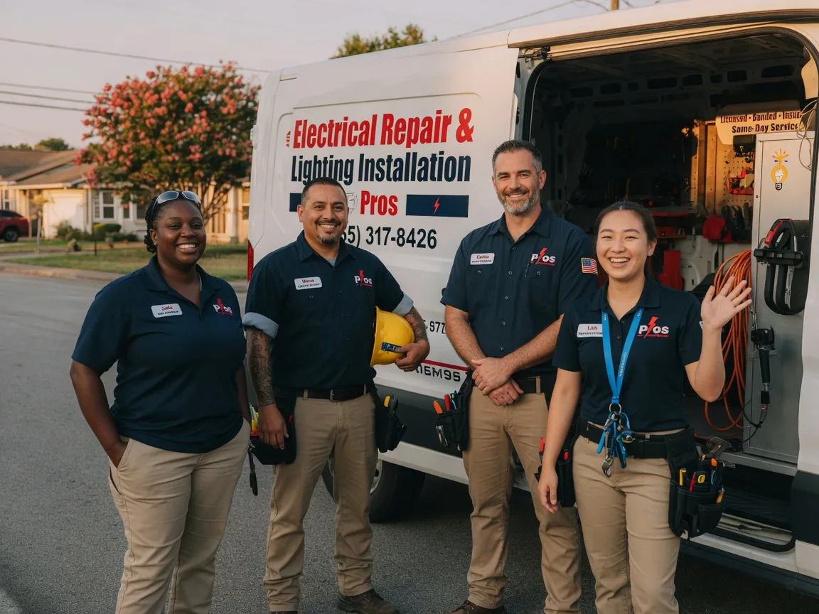 Licensed Electrician company in Prairie Hill, TX